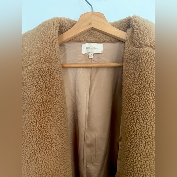 Vici long teddy coat - Picture 2 of 13